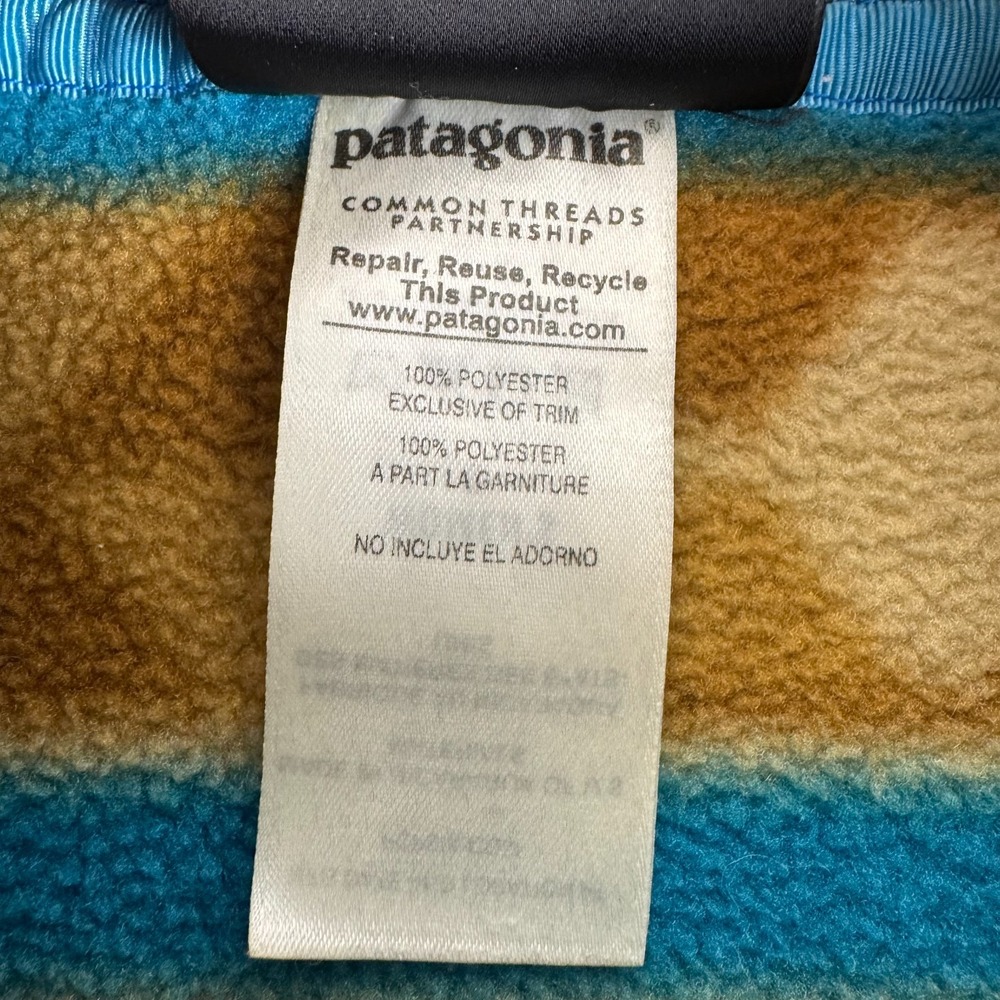 Patagonia Synchilla Lightweight Snap-T Pullover Guatemala Tango 25455 Womens S - Picture 8 of 15